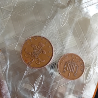 Монети Елизабет 2ра 1пени и 2пенита 1971г, снимка 1 - Нумизматика и бонистика - 45057256