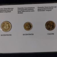 Комплектен сет - Еквадор 1985-1988 , 3 монети , снимка 2 - Нумизматика и бонистика - 45099968