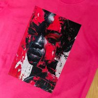 Дамска розова тениска , снимка 2 - Тениски - 45660506