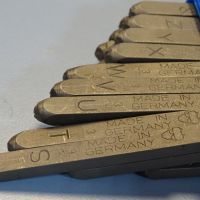 Комплект шлосерски букви-латиница 3 mm Gravurem-S 58-61 HRC, снимка 3 - Други инструменти - 45617774