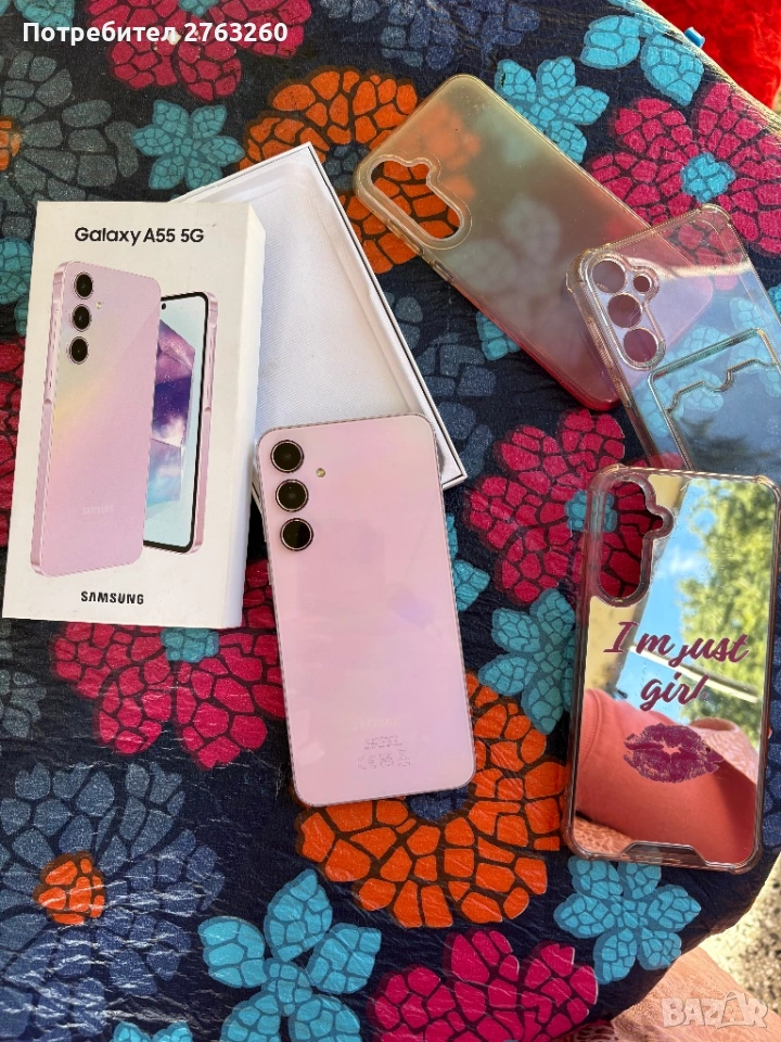 Samsung Galaxy A55 5G & Samsung Galaxy Watch 7, снимка 1