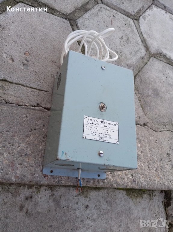 стар военен елиминатор на батерии , снимка 1