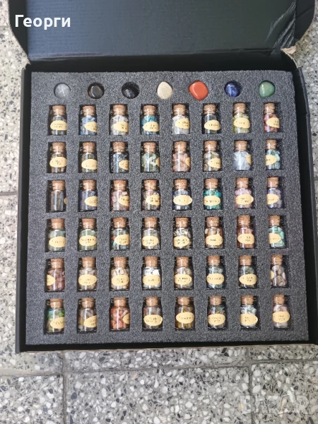 Нов комплект с 55 кристала, снимка 1