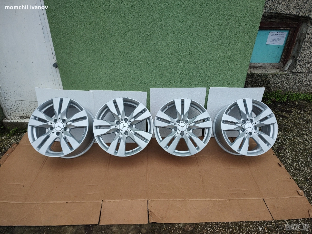 17" оригинални джанти за Мерцедес "BORBET", спорт пакет, 5х112 с ц.о. 66,6, снимка 1