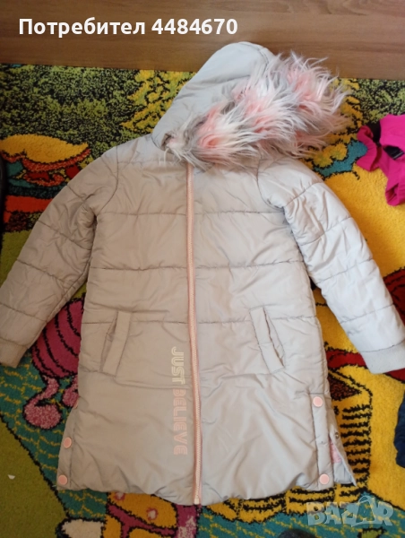 Детско зимно яке за момиче , снимка 1