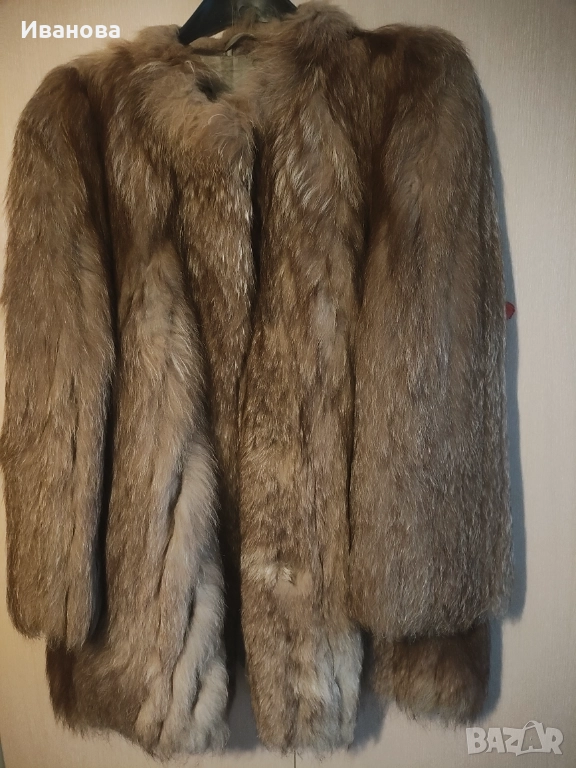 Кожух (Енот)ест.косъм, снимка 1