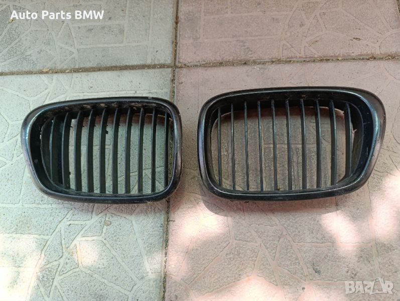 Бъбреци BMW E39 Facelift черни бъбреци БМВ Е39 Фейслифт, снимка 1