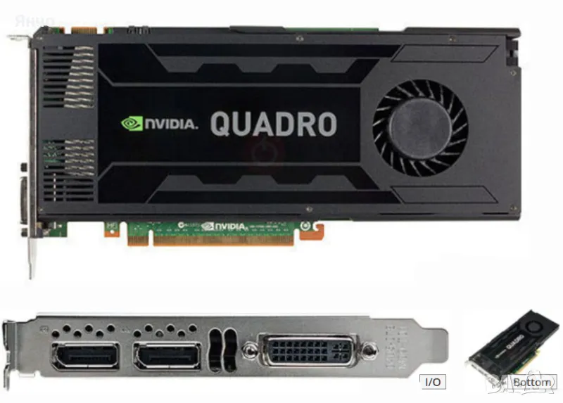 Видеокарта NVIDIA QUADRO K4200, снимка 1