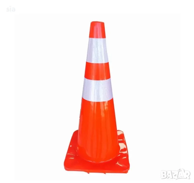 Светлоотразителен конус, 50 см, снимка 1