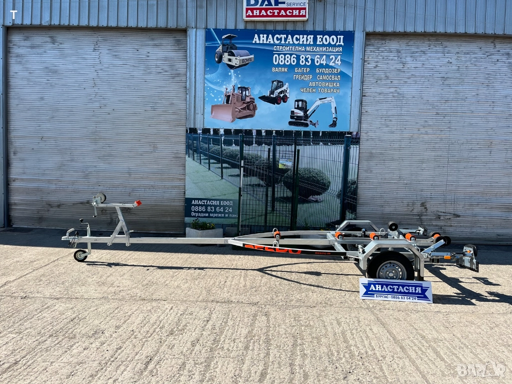 НОВO ремарке Колесар за лодка RESPO 750V571L209, снимка 1