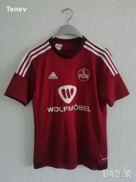 1. FC Nürnberg Adidas оригинална футболна тениска фланелка Нюрнберг , снимка 1