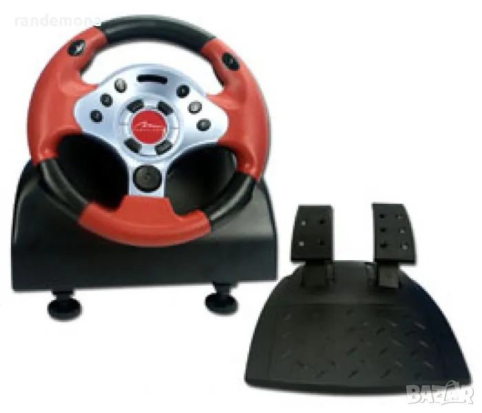 Комплект волан със скоростен лост и педали PS1/PS2/USB, снимка 1