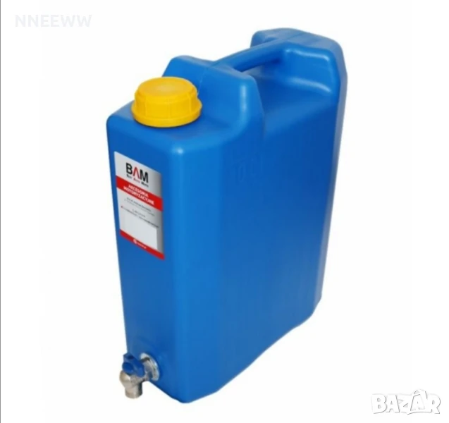 туба за вода с метално кранче 10л , снимка 1