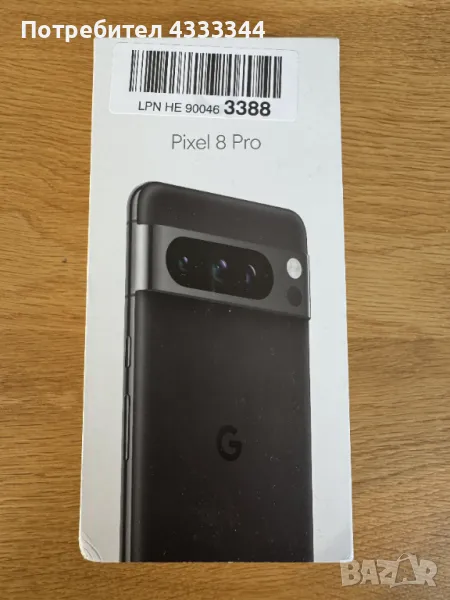 Смартфон Google Pixel 8 Pro 256 GB, Черен, снимка 1