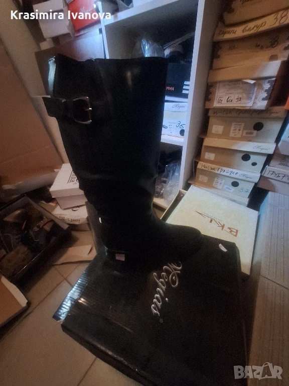 нови ботуши Мегияс еко кожа , снимка 1