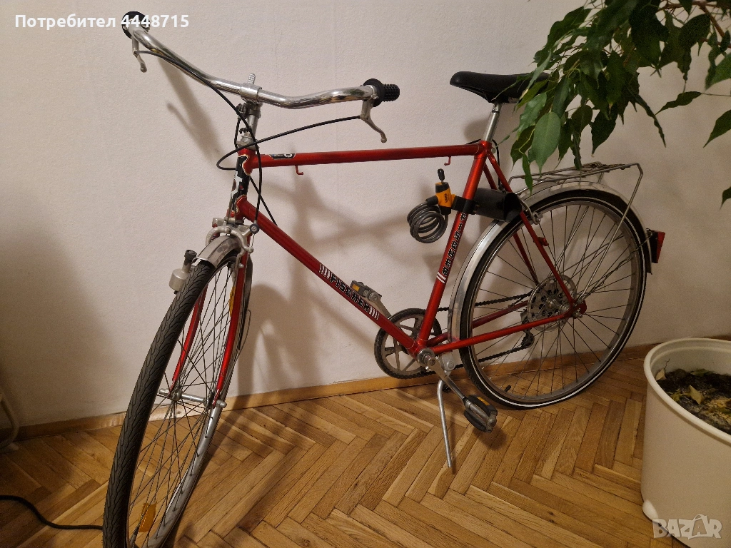 Продава се велосипед Fischer с ключалка, снимка 1
