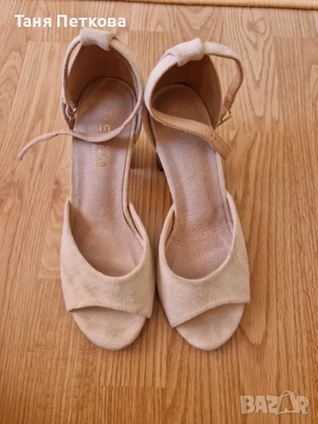 Дамски сандали на висок ток, снимка 1