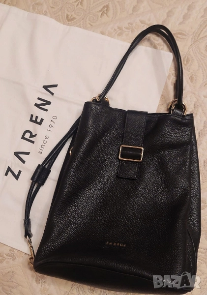 Дамска чанта Zarena (естествена кожа), снимка 1