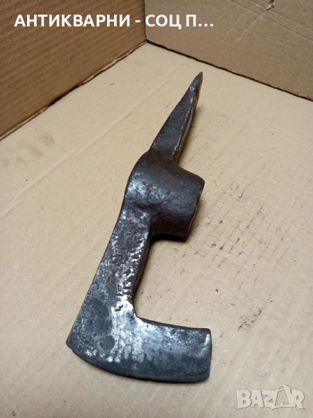 Соц Стара Ръчно Кована Киркобрадва Тегло 1.800кг., снимка 1