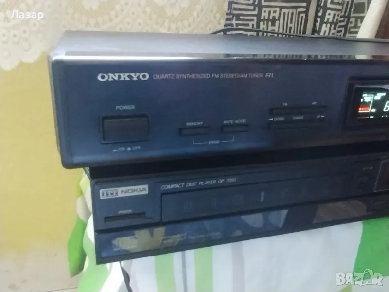 2 броя CD PLAYER nokia Радио тунер ONKYO , снимка 1