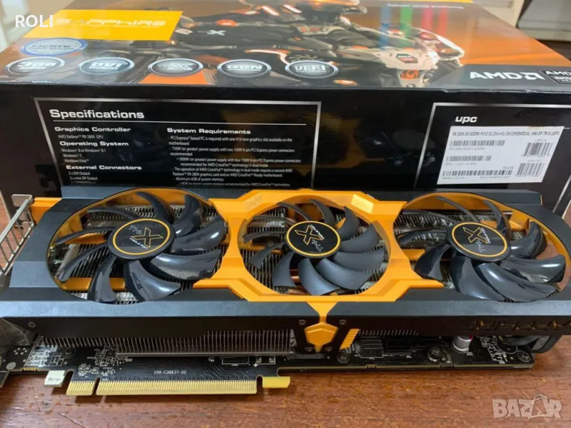 Sapphire TOXIC R9 280X, снимка 1