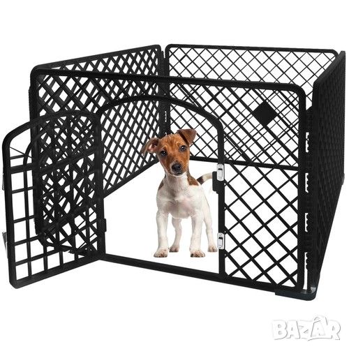 Заграждение за кучета 90х90x60см / Клетка за куче / Кошара за животни, снимка 1
