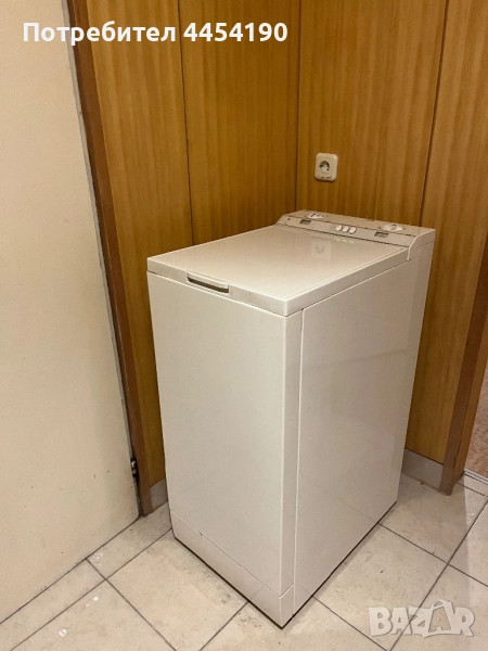 Пералня с горно зареждане, нова, компактна, снимка 1