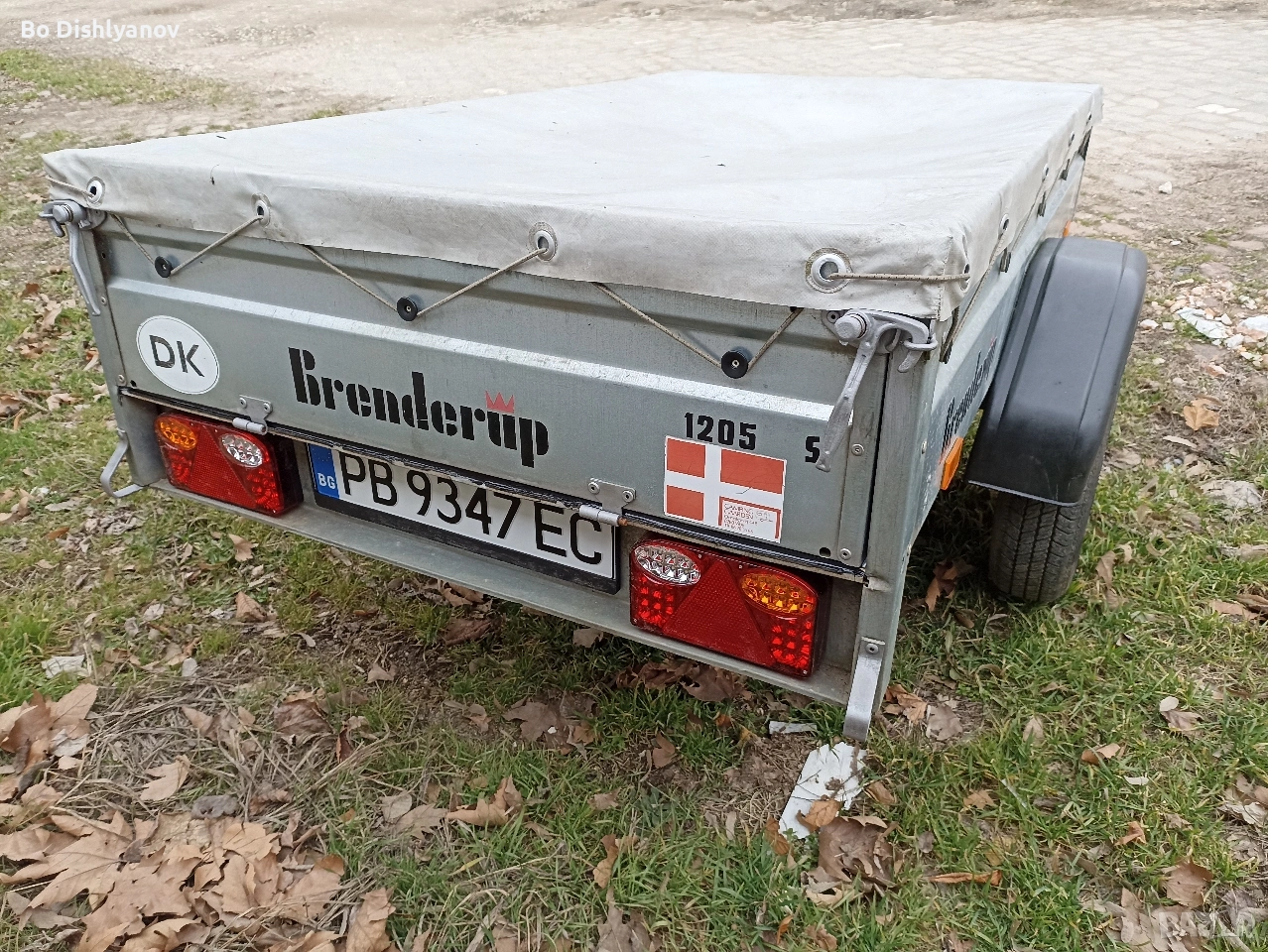 регистрирано ремарке Thule 210x122, снимка 1