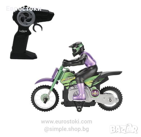 Радиоуправляем мотоциклет Lexibook Moto Crosslander, офроуд, снимка 1