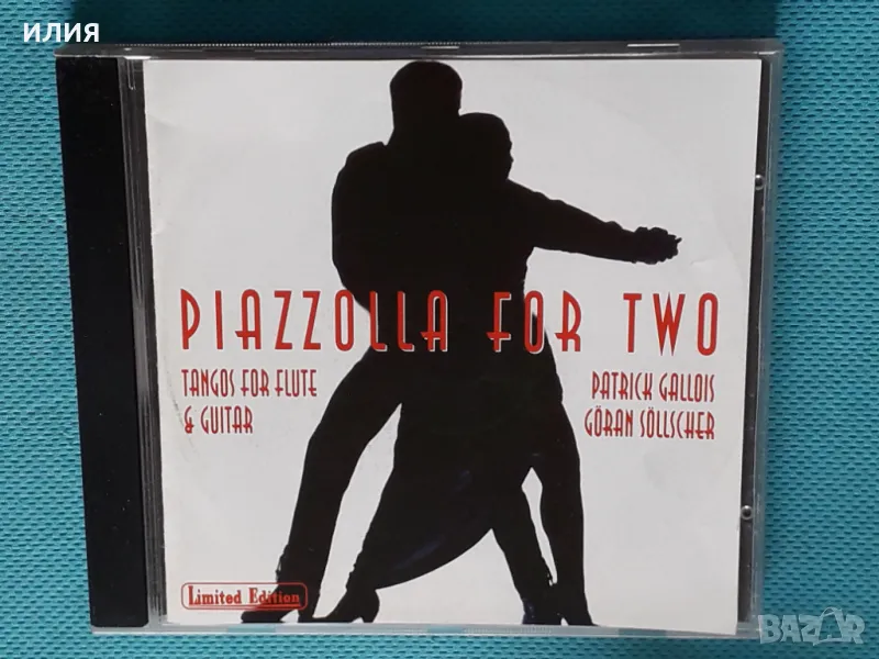 Patrick Gallois,Göran Söllscher – 1996 - Piazzolla For Two-Tangos For Flute & Guitar, снимка 1