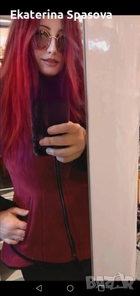 Продавам яке от агнешка кожа, чисто ново. , снимка 1