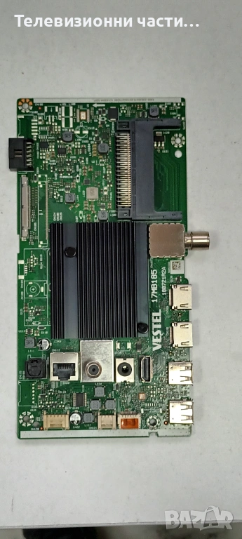 Дефектен Main Board 17MB185 180721R2A от Daewoo 43' VES430QNZB-P5-Z71 HV430QUB-F70, снимка 1