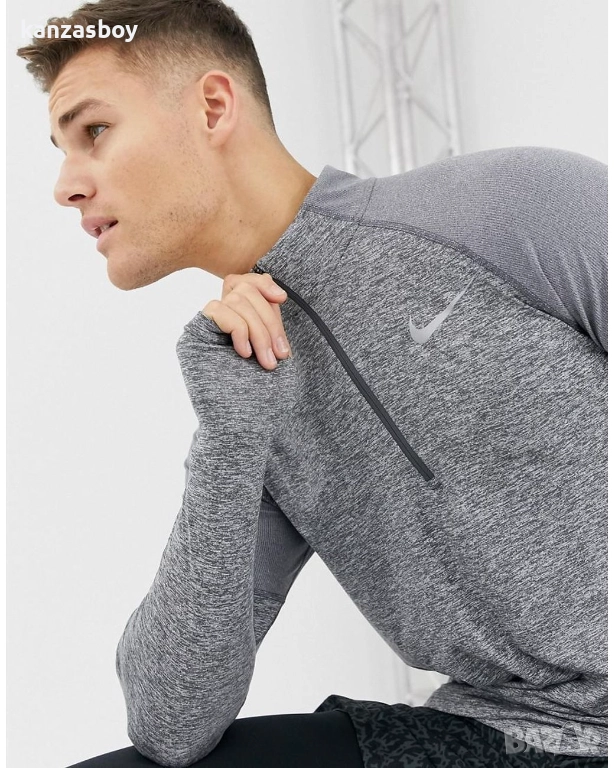 Nike Element 2.0 Half Zip Sweat - страхотна мъжка блуза КАТО НОВА ХЛ, снимка 1