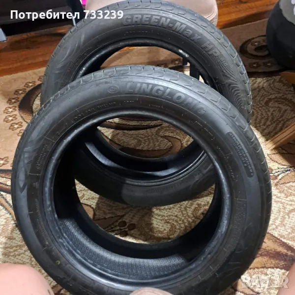 Продавам 2 броя летни гуми,размер 205/55 R16 в много добро състояние, снимка 1