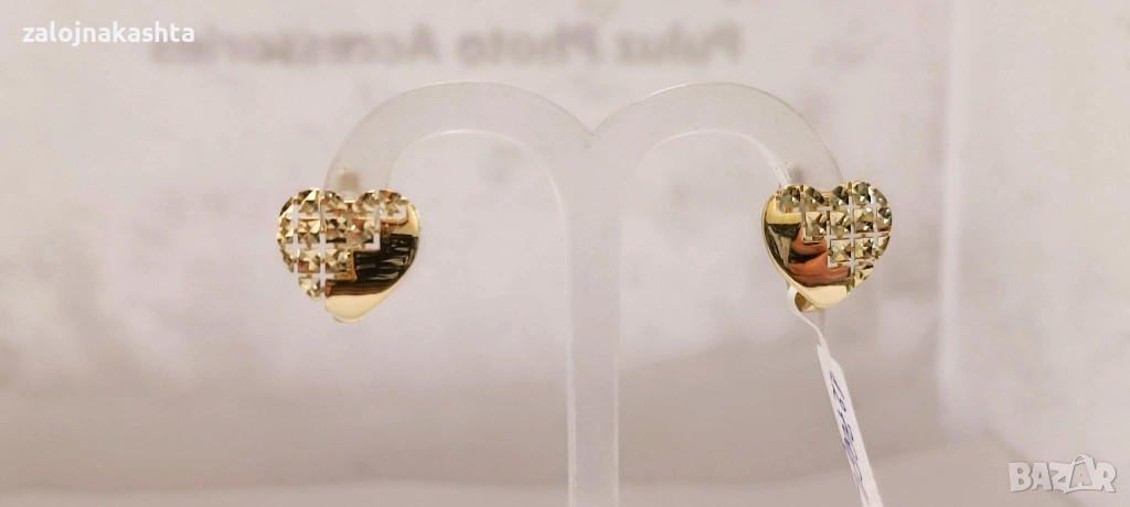 Нови Златни обеци-2,93гр/14кр, снимка 1