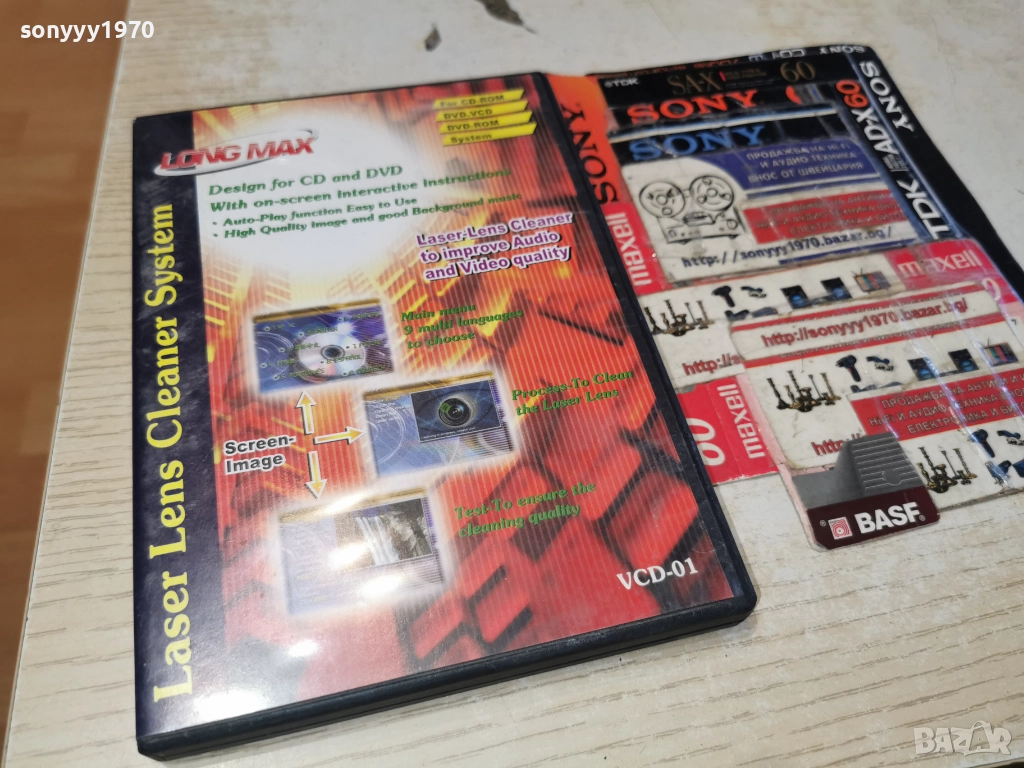 LASER LENS CLEANER 2912251054, снимка 1