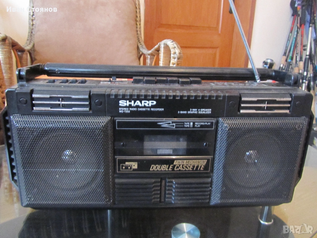 продавам радио касетофон SHARP, снимка 1