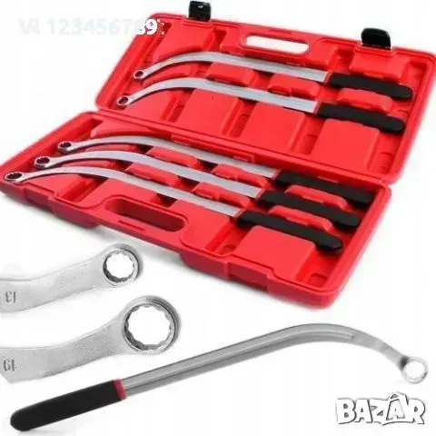 Комплект ключове за клинов и зъбчат ремък Mar-Pol 5-части, снимка 1