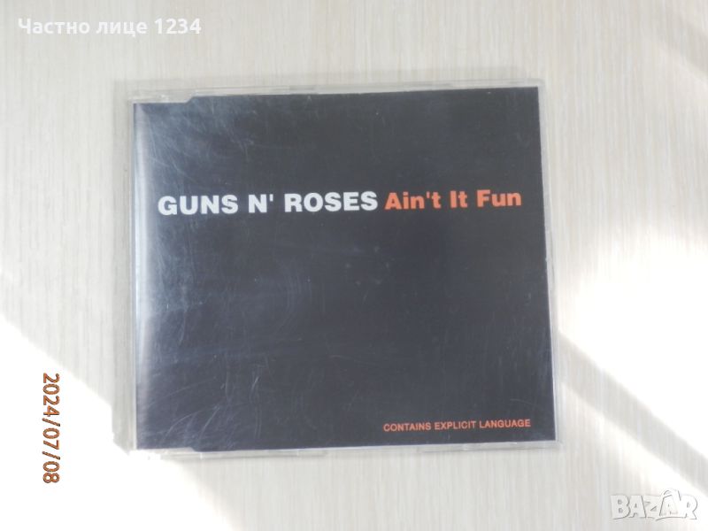 Guns N'Roses - Ain't It Fun - 1993 - maxi single, снимка 1