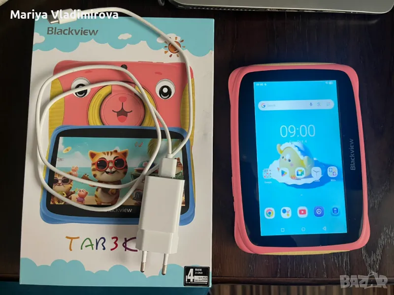 Таблет Blackview - Tab 3 Kids, 7'', 2GB/32GB, розов, снимка 1