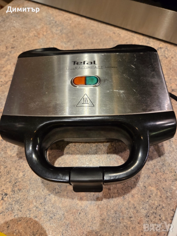 Грил преса tefal с мощност 700W, снимка 1