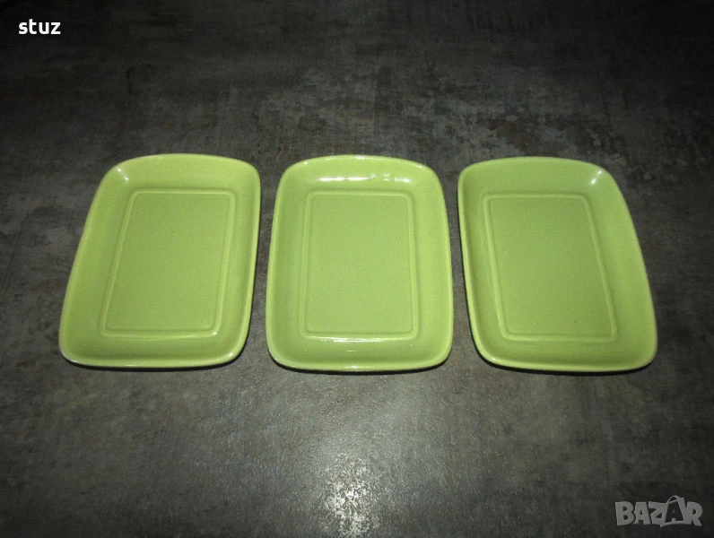 Порцеланови чинийки, сет 3 бр., снимка 1