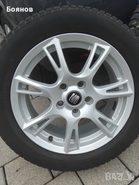 SEAT джанти 16” със зимни гуми 5x112, снимка 1