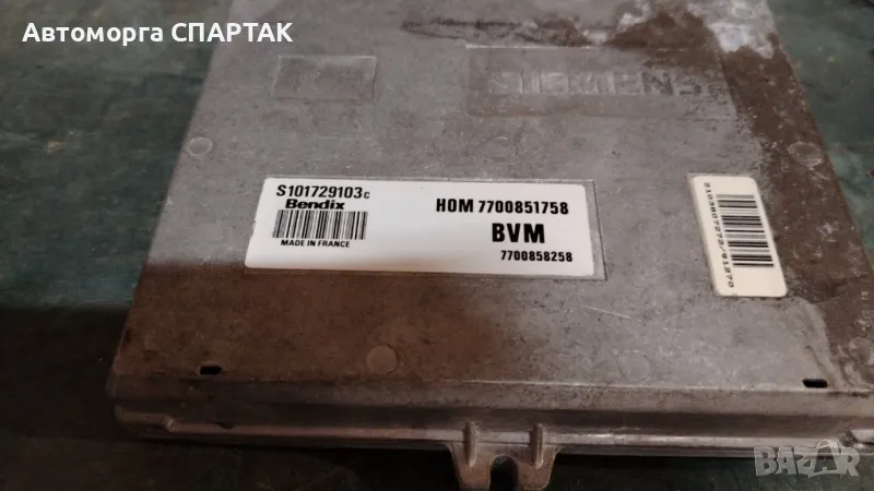 Контролер S101729103H 7700851758 7700864476 Renault Siemens 56600, снимка 1