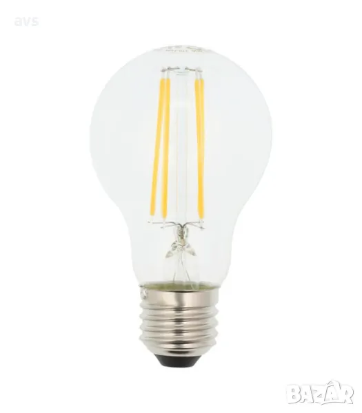 LED крушка 10W A60 4000K филамент VITO E27, снимка 1