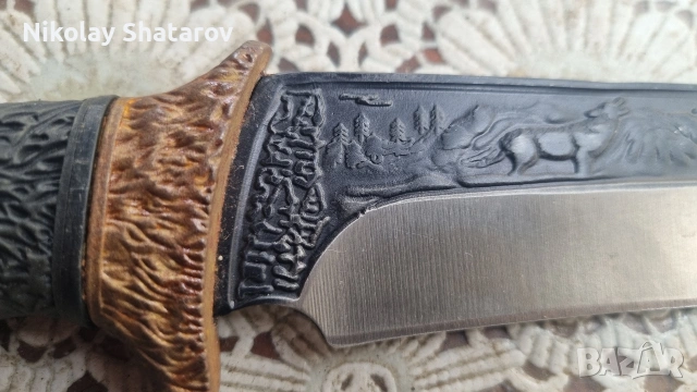 Руски ловен нож , снимка 4 - Ножове - 53537003