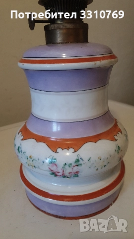 Редки красиви антикварни газени лампи. , снимка 15 - Настолни лампи - 52788182