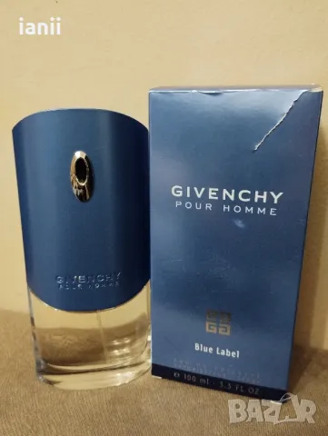 Givenchy Pour Homme Blue Label  

, снимка 2 - Мъжки парфюми - 48895297