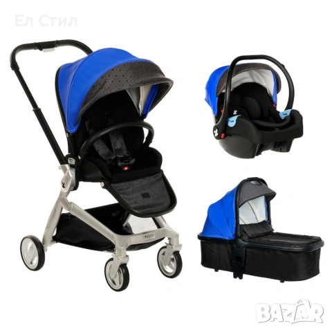 Бебешка количка 3 в 1, Zizito Harmony Lux, снимка 8 - Детски колички - 53589805