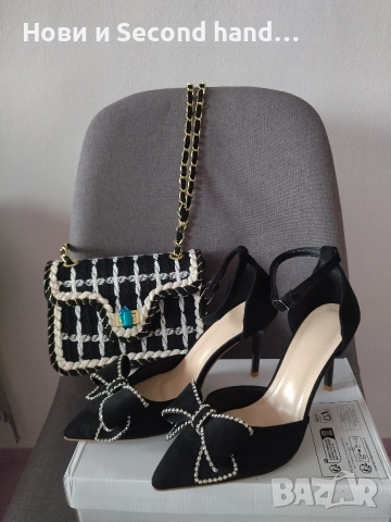 Чисто нови обувки+подарък Чанта, снимка 4 - Дамски ежедневни обувки - 52662391